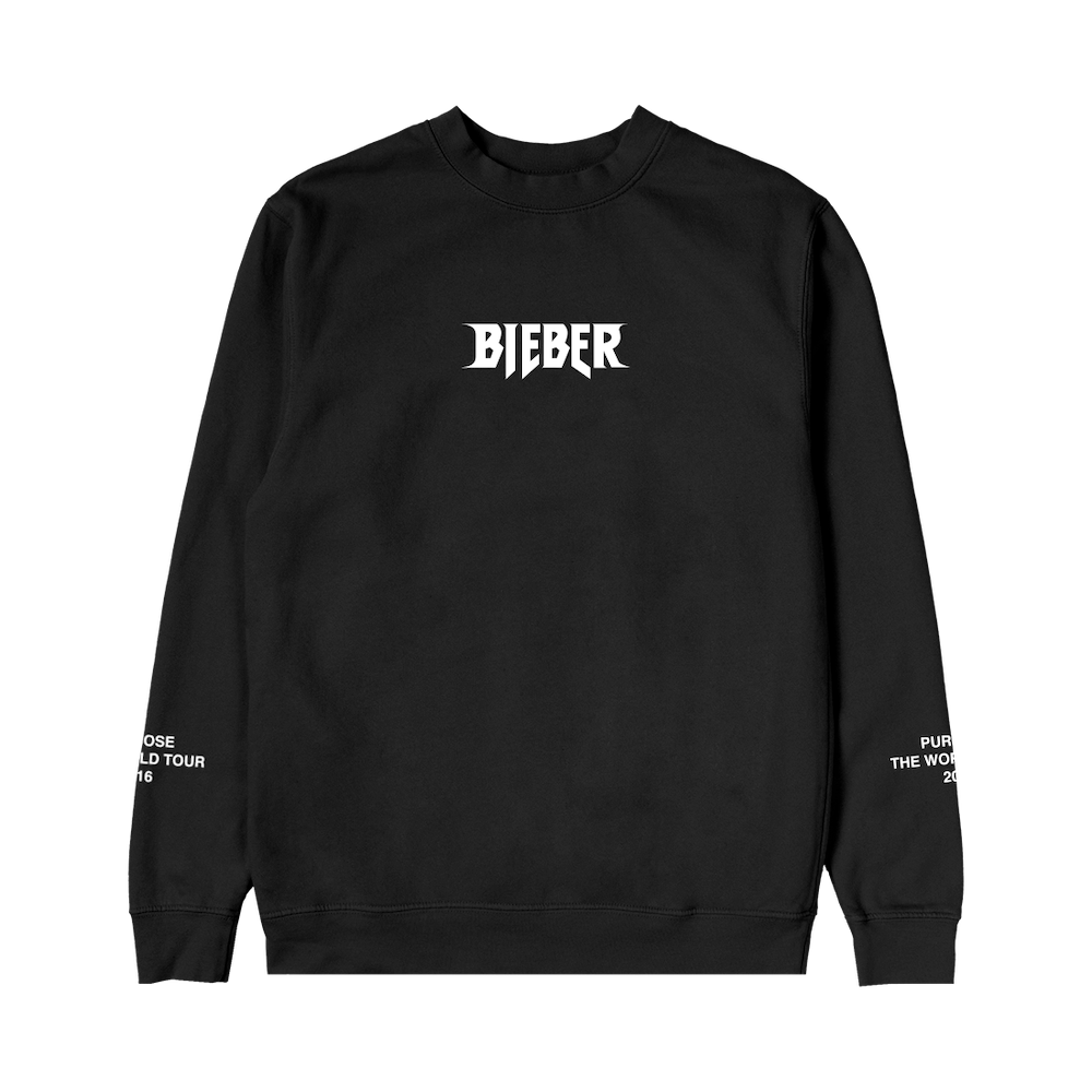 Purpose Tour Crewneck Justin Bieber Shop