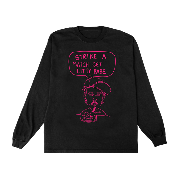 Light A Match Doodle LS TShirt Justin Bieber Shop