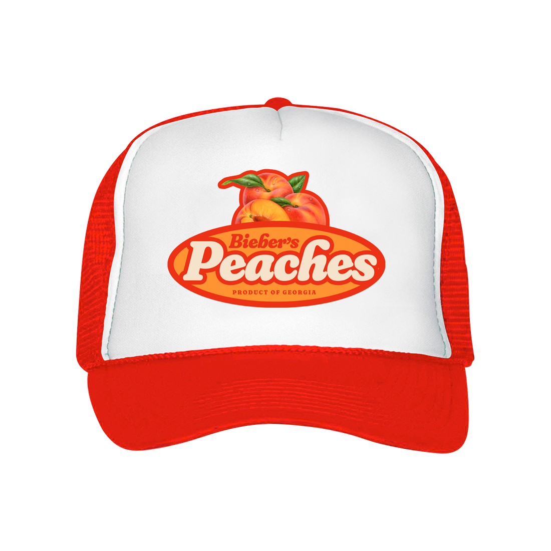 BIEBER S PEACHES TRUCKER HAT Justin Bieber Shop