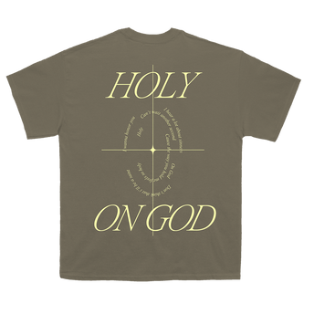 Holy Lyrics T-Shirt II Back