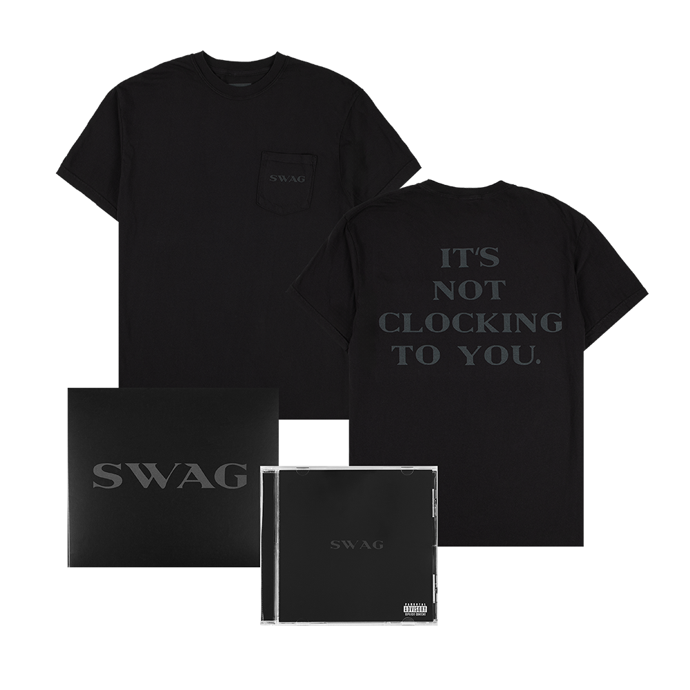Swag Box Set w/ 'It's Not Clocking To You' T-Shirt