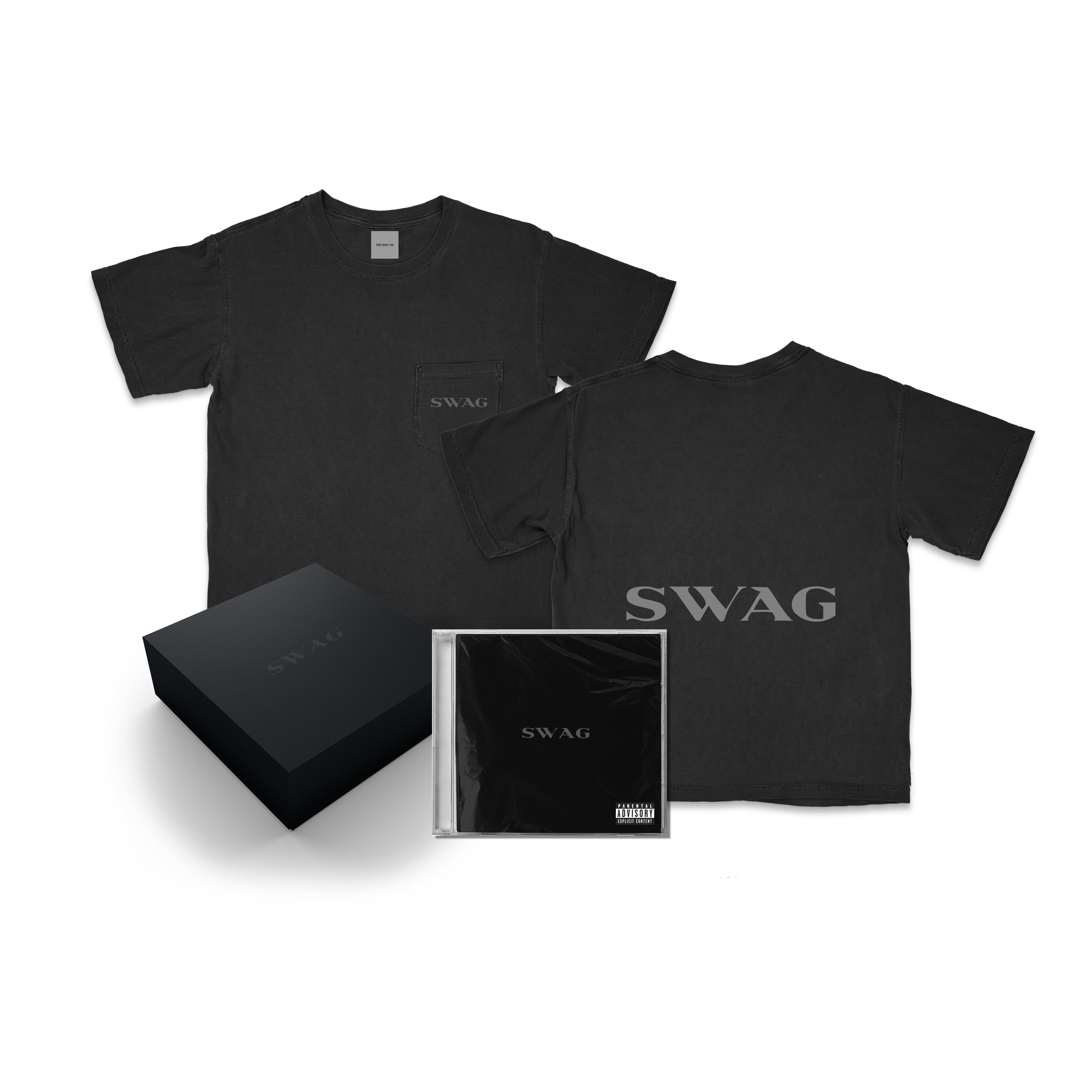 Swag Box Set w/ Swag T-Shirt