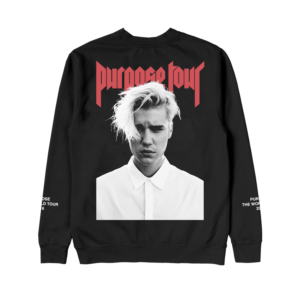 Purpose Tour Crewneck Justin Bieber Shop
