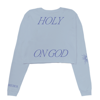 Holy Cropped LS T-Shirt Back