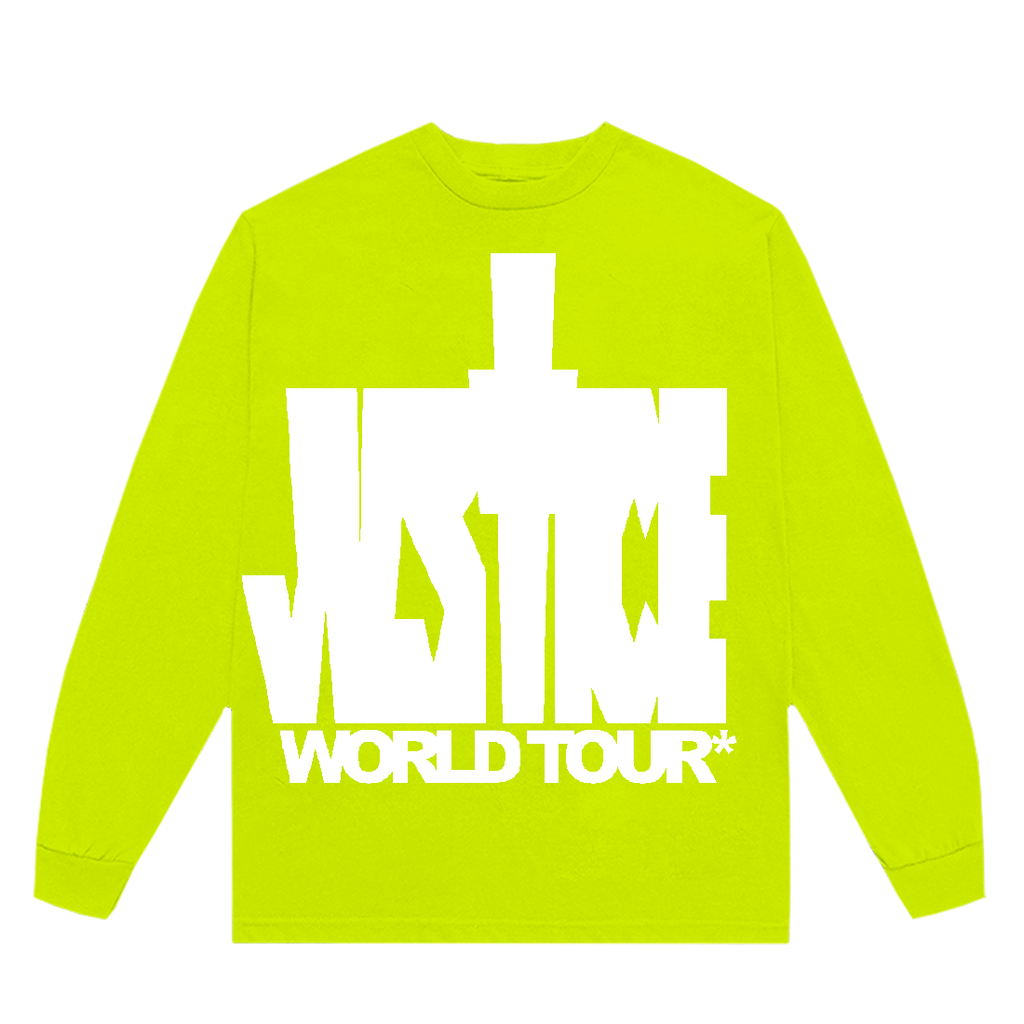 JUSTICE WORLD TOUR NEON LONG SLEEVE