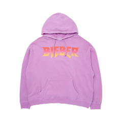 Justin bieber in purple hoodie 2025