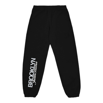 Spicy x Brooklyn Black Sweatpants Front